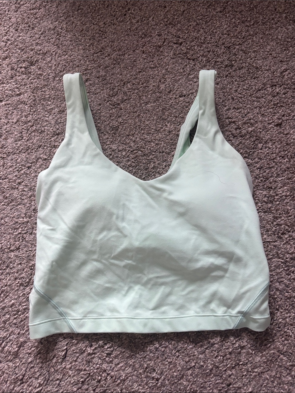 lululemon athletica Mint Scoop Neck Tank Top
